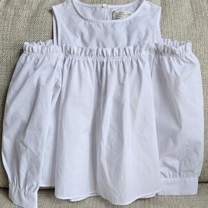 Zara Girls White Top